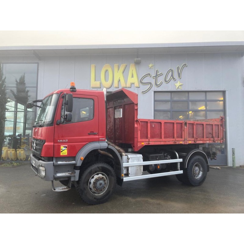 CAMION BENNE 19T 4X4